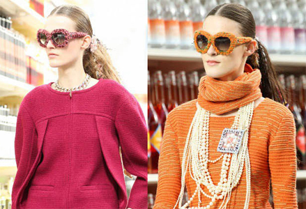 солнцезащитные очки осень зима 2014 2015 Chanel солнцезащитные очки осень зима 2014 2015 Chanel